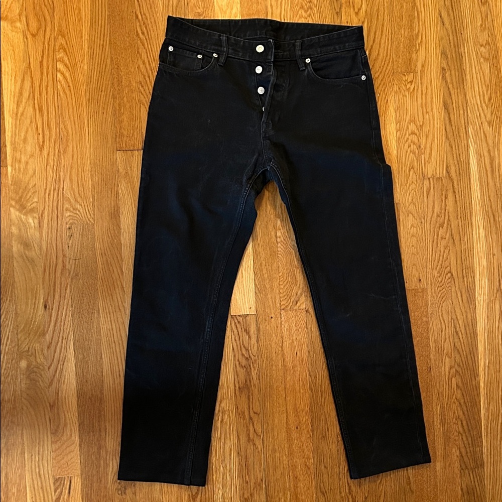 Buck Mason Black Jeans 32x30
